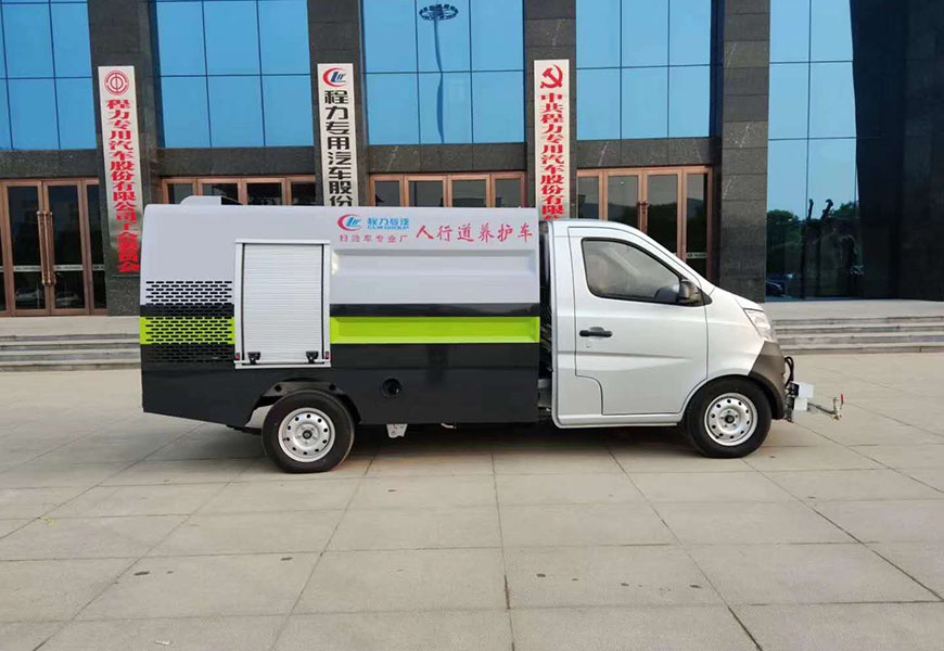 長(zhǎng)安小型高壓清洗車(chē)側(cè)方圖