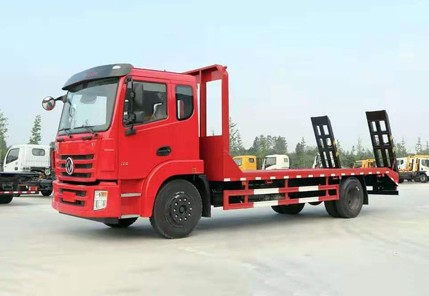 國六東風(fēng)錦程單橋平板運輸車